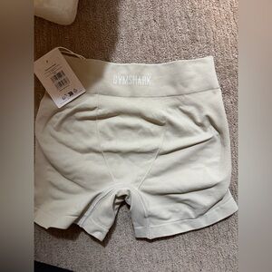 Gymshark Women's Off-White Bike Shorts